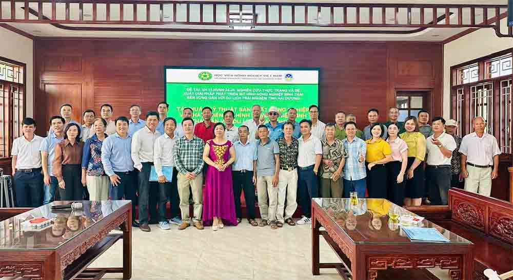 Tập huấn Du lịch nông nghiệp sinh thái tại Hải Dương
